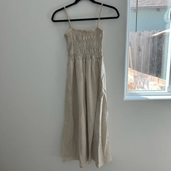 Rhythm Midi Dress Smocked Tank - Picture 2 of 7